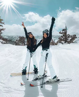 Skiing on the Immaculate Bridge