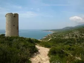 sierra de irta españa  costa azahar  