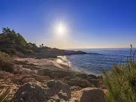 cala blanca alcoceber costa azahar  españa 